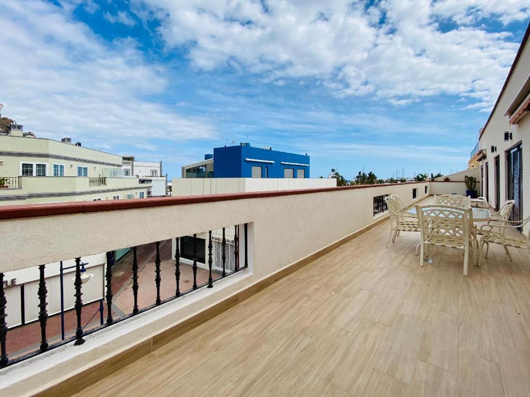 Apartament The Penthouse Puerto De Mogan Zewnętrze zdjęcie