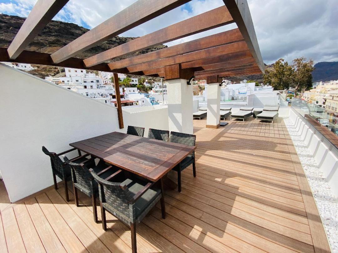 Apartament The Penthouse Puerto De Mogan Zewnętrze zdjęcie