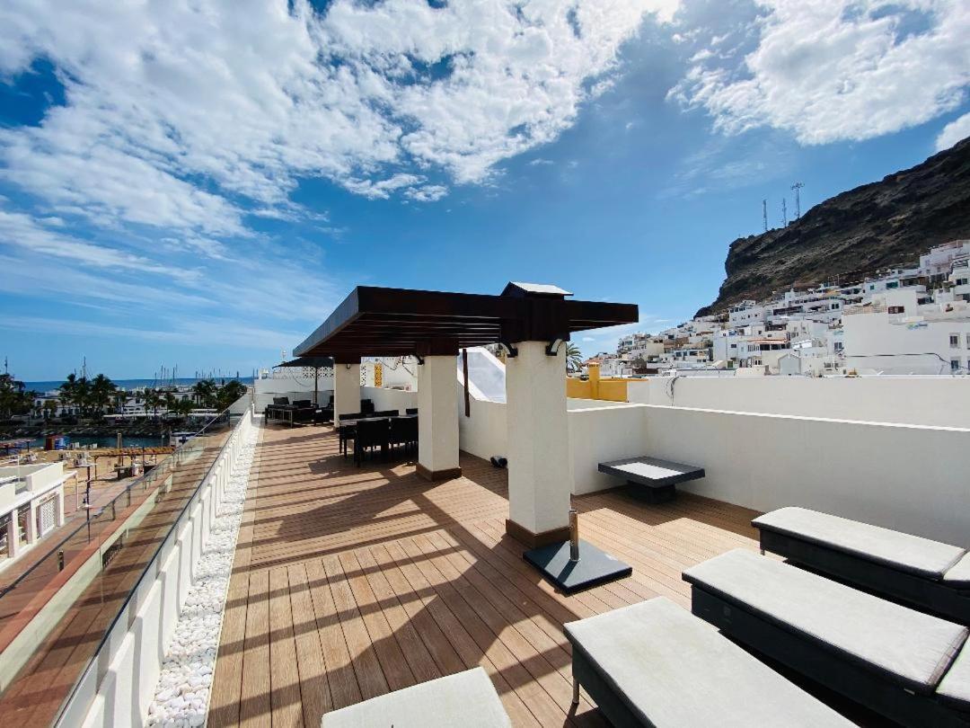 Apartament The Penthouse Puerto De Mogan Zewnętrze zdjęcie