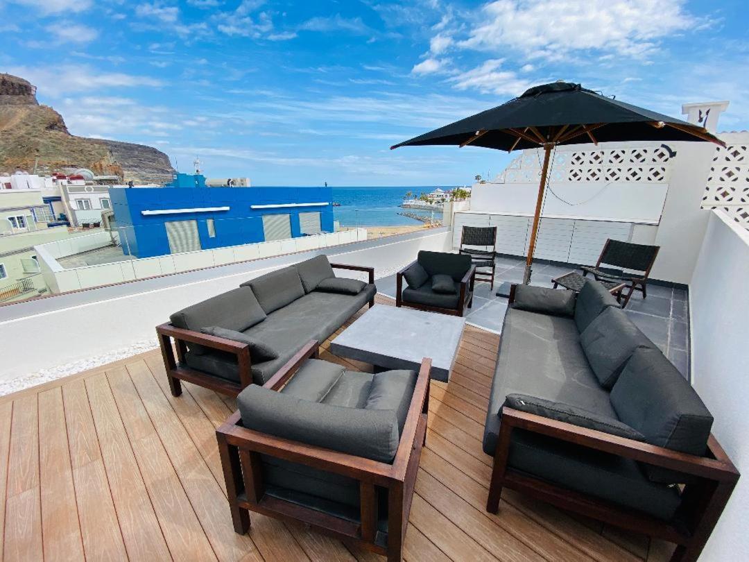 Apartament The Penthouse Puerto De Mogan Zewnętrze zdjęcie