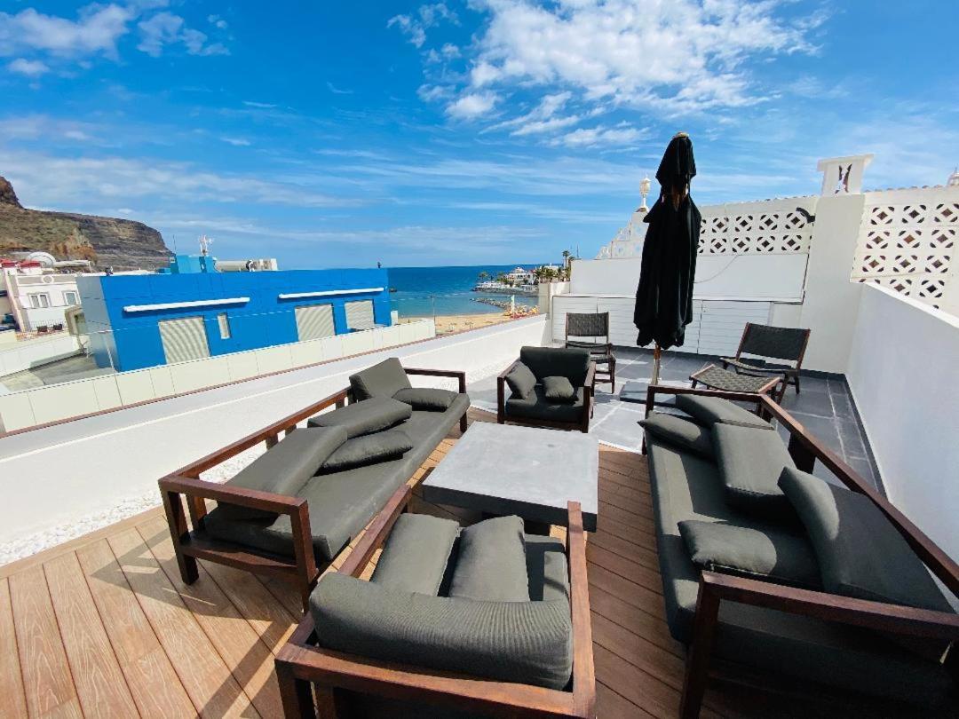 Apartament The Penthouse Puerto De Mogan Zewnętrze zdjęcie